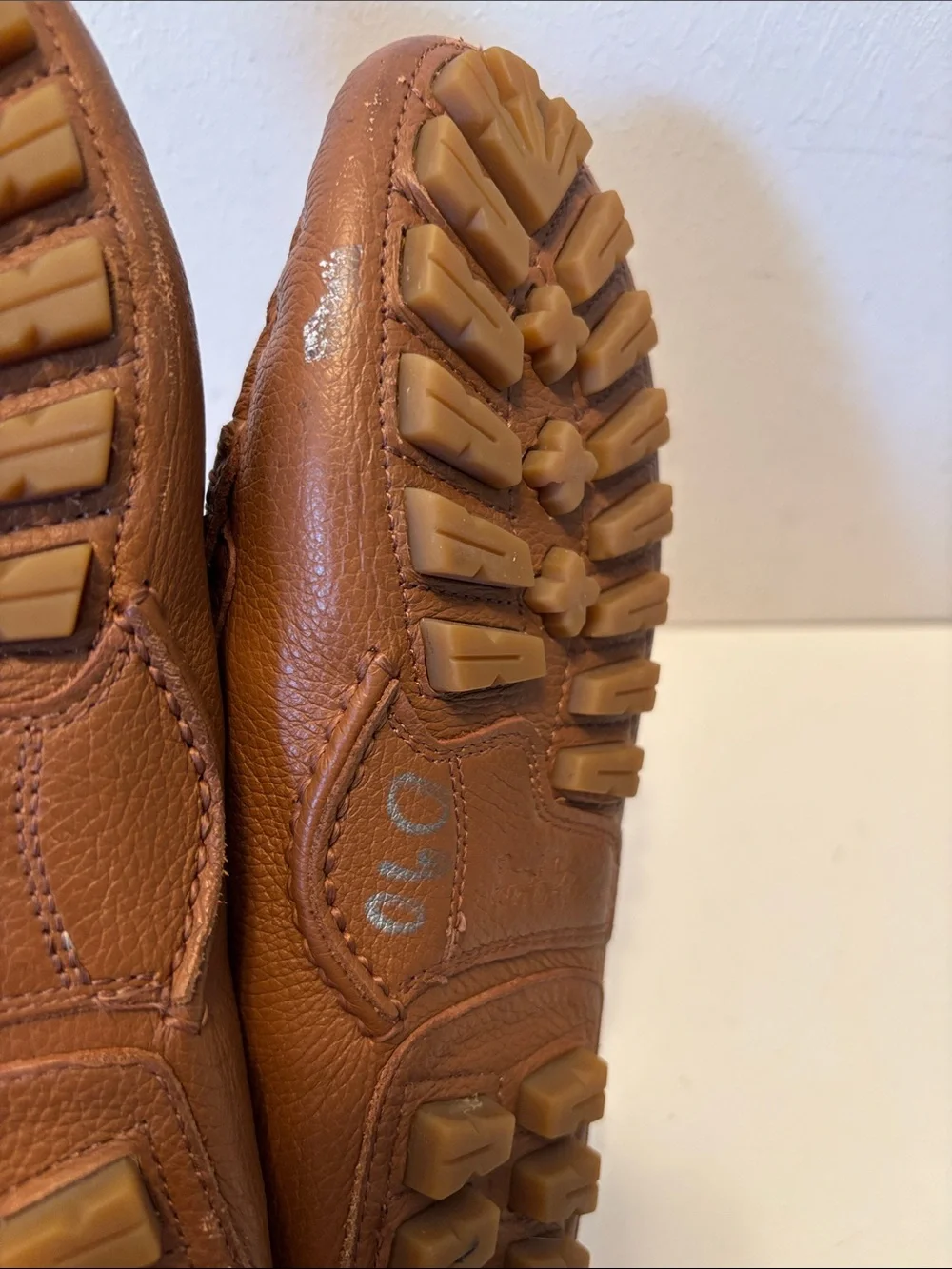 Coach Arlene Brown Leather Bit-Detail Loafers 8.5